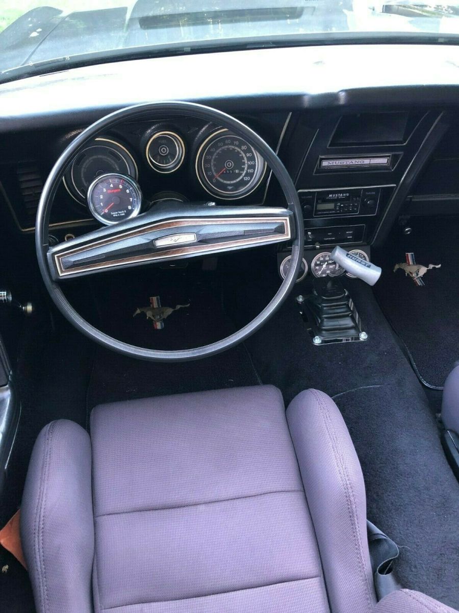 1973 Gray Ford Mustang Convertible