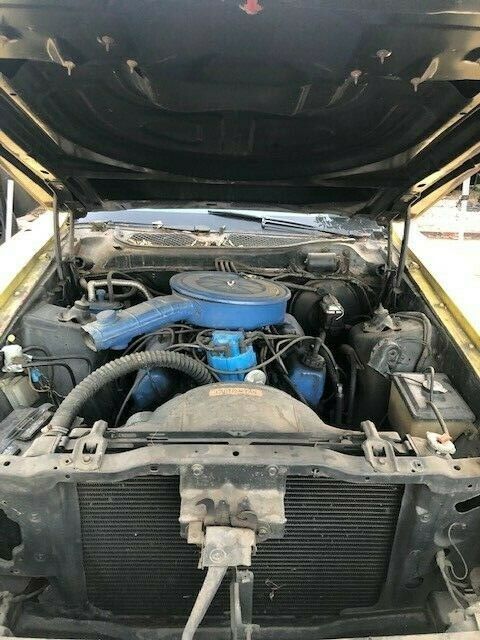 1973 Yellow Ford Mustang Fastback