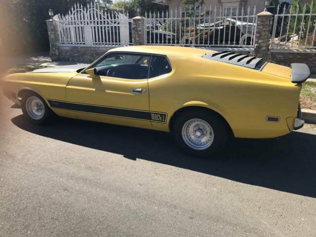 1973 Yellow Ford Mustang Fastback