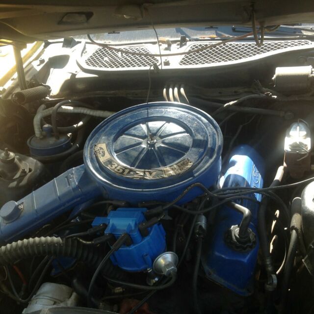 1973 Yellow Ford Mustang Fastback