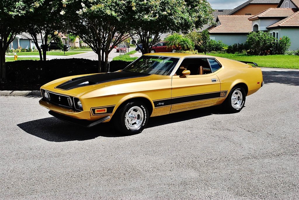 1973 Ford Mustang Mach 1 351 V8 A/C Power Steering & Brakes for sale ...