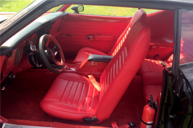 1973 Black Ford Mustang