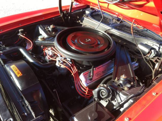 1973 Red Ford Mustang Fastback