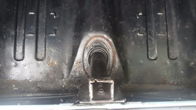 1973 Lite blue with dark blue Ford Mustang Fastback