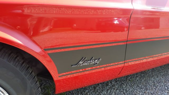 1973 Red Ford Mustang Fastback