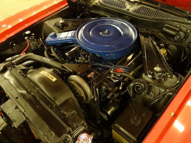 1973 Red Ford Mustang Fastback