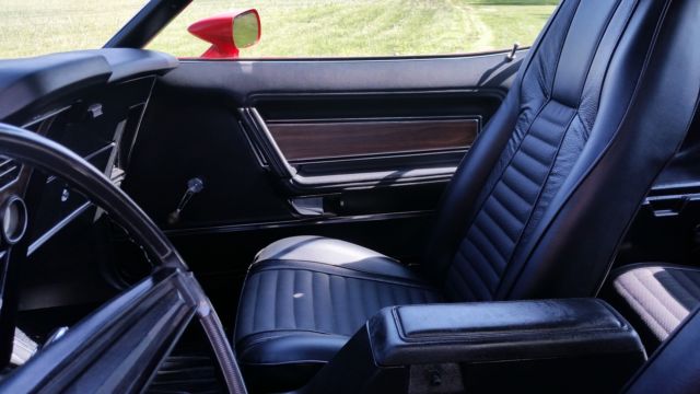 1973 Red Ford Mustang Fastback