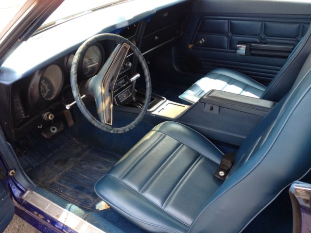 1973 Blue Ford Mustang