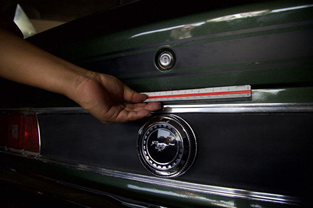 1973 Green Ford Mustang N/A