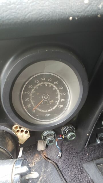 1973 Red Ford Mustang Hatchback