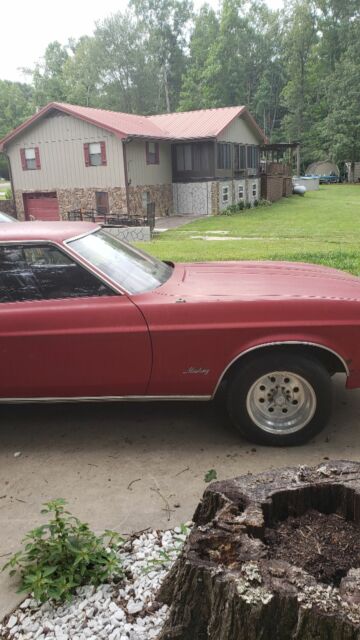 1973 Red Ford Mustang Hatchback