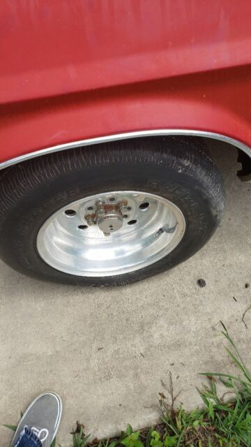 1973 Red Ford Mustang Hatchback