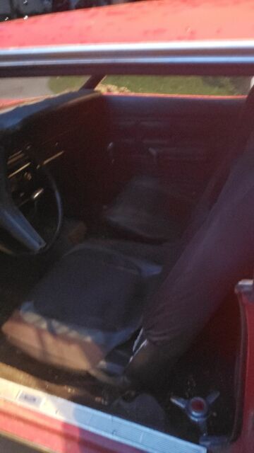 1973 Red Ford Mustang Hatchback