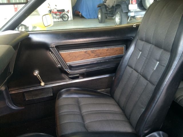 1973 Yellow Ford Mustang Convertible