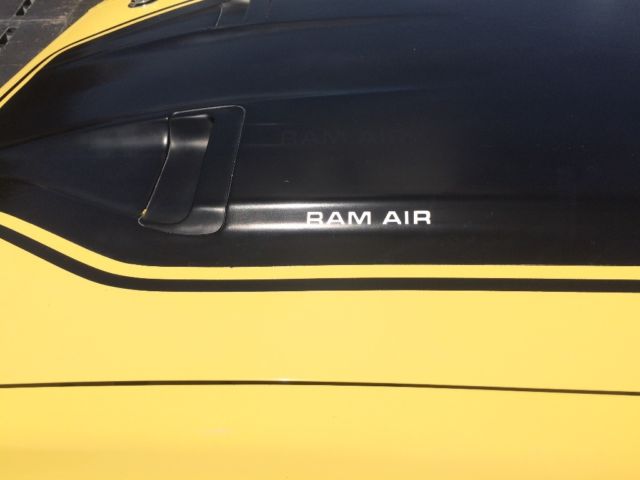 1973 Yellow Ford Mustang Convertible