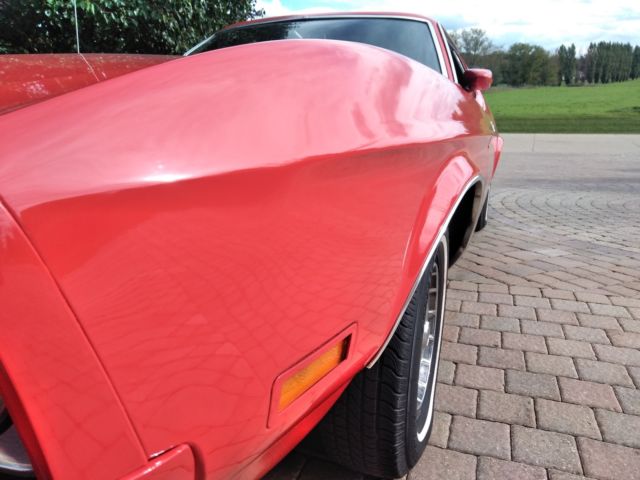 1973 Red Ford Mustang Coupe