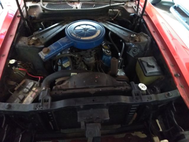 1973 Red Ford Mustang Coupe