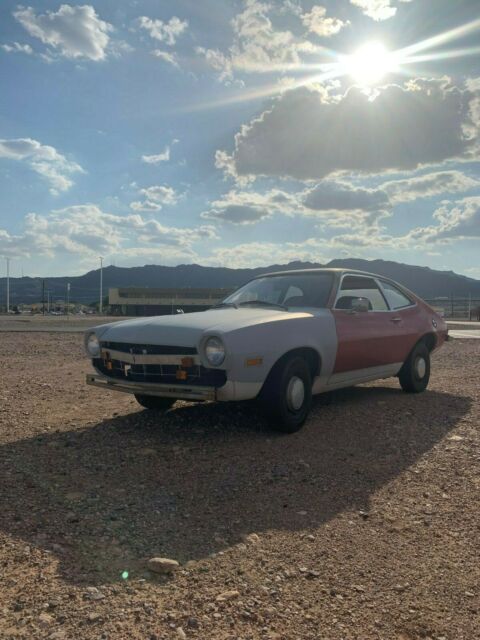 1973 Burgundy Ford Pinto Hatchback