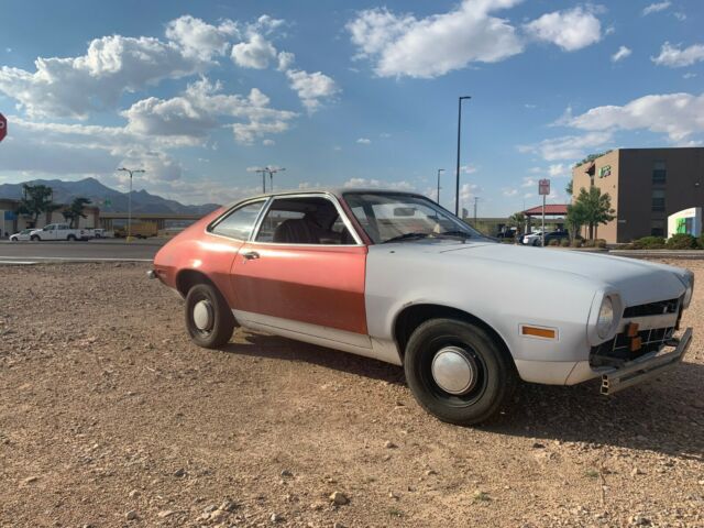 1973 Burgundy Ford Pinto Hatchback