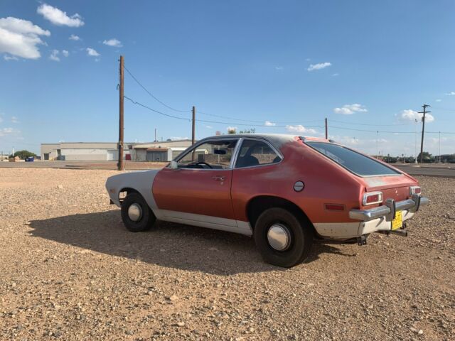 1973 Burgundy Ford Pinto Hatchback