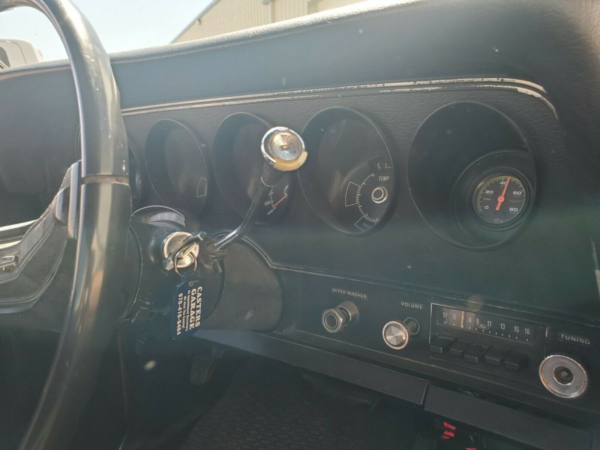 1973 Orange Ford Ranchero Pickup Truck