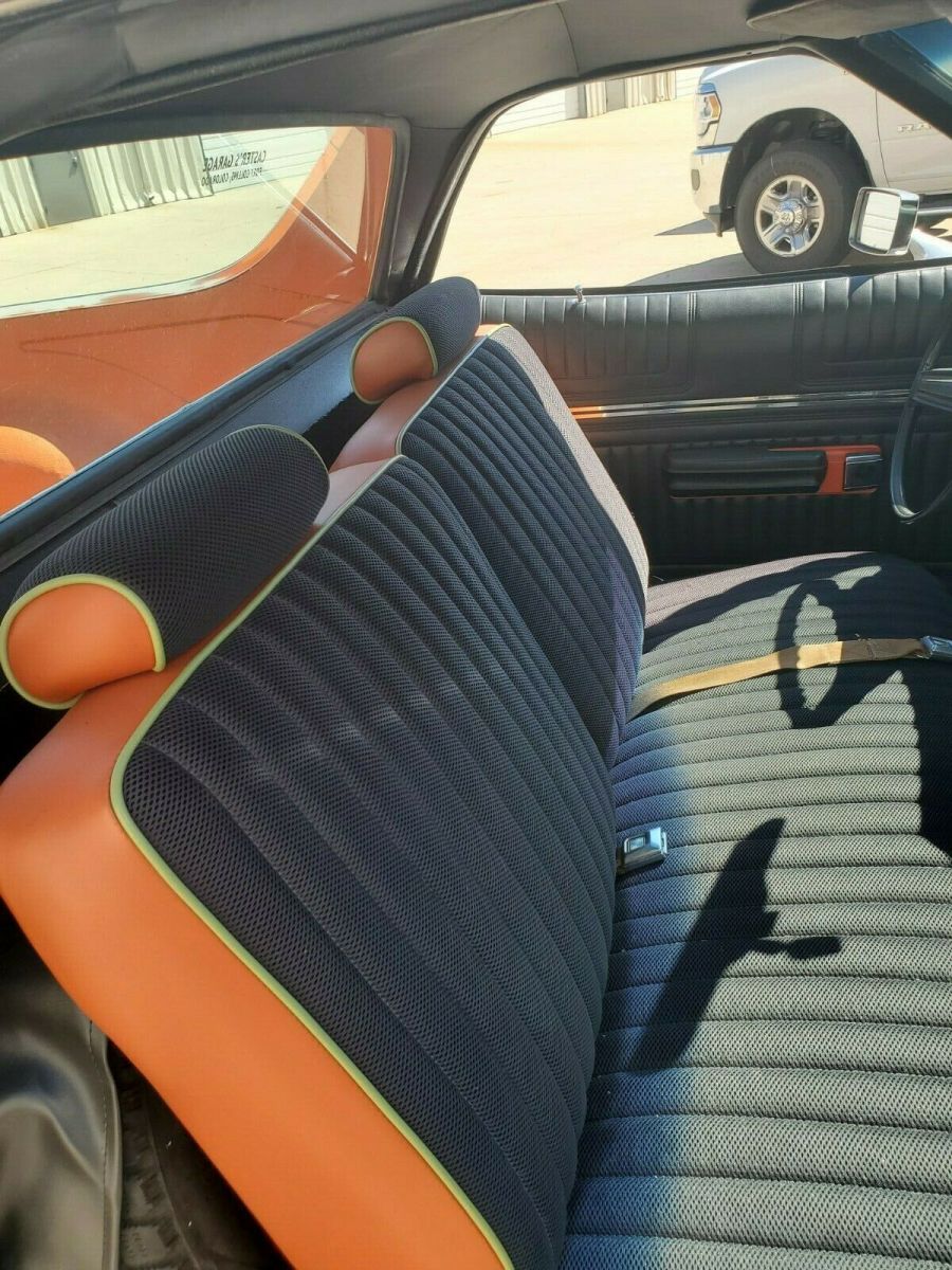 1973 Orange Ford Ranchero Pickup Truck