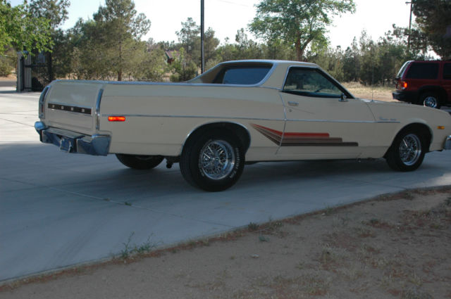 1973 Mellow Yellow Ford Ranchero Truck