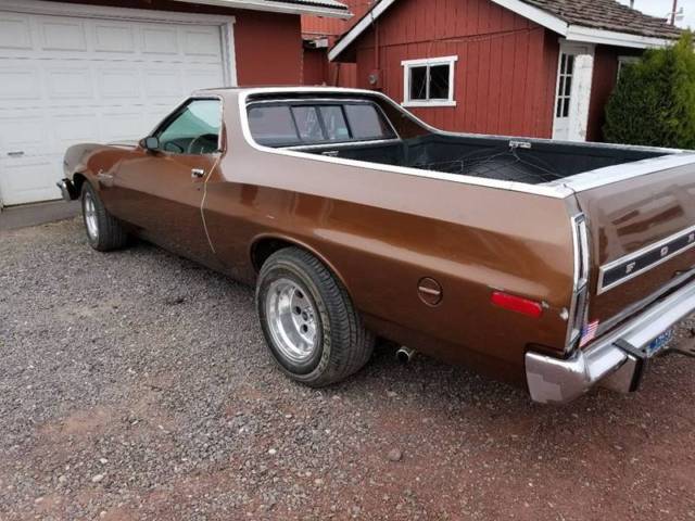 1973 Brown Ford Ranchero Pickup Truck