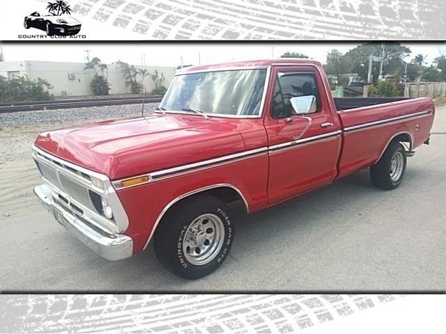 1973 Red Ford Ranger --