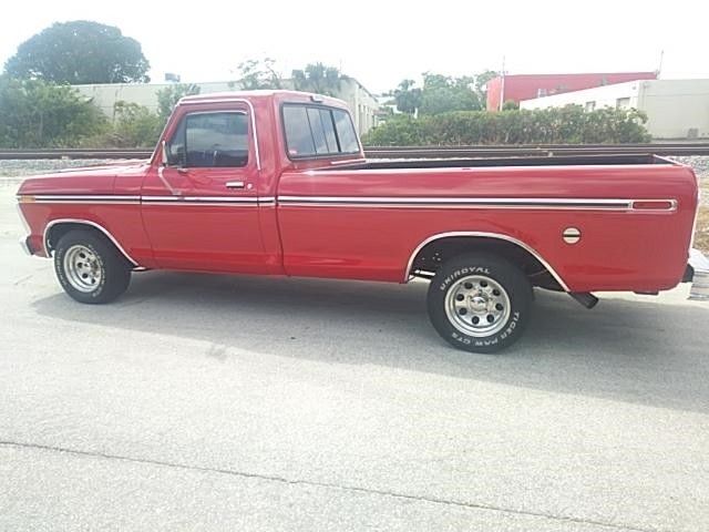 1973 Red Ford Ranger --