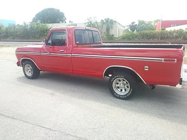 1973 Red Ford Ranger --