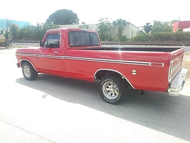 1973 Red Ford Ranger --