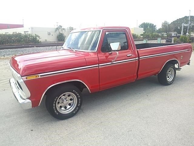 1973 Red Ford Ranger --