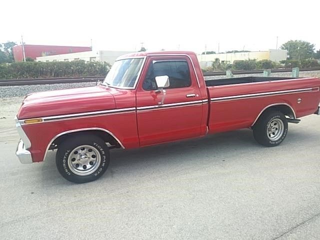 1973 Red Ford Ranger --