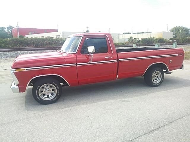 1973 Red Ford Ranger --