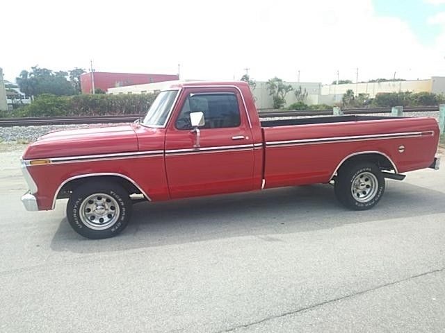 1973 Red Ford Ranger --