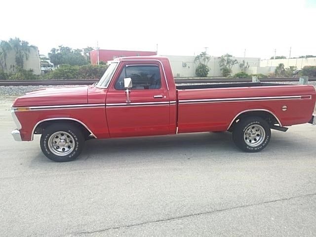 1973 Red Ford Ranger --