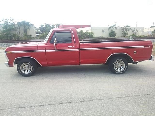 1973 Red Ford Ranger --