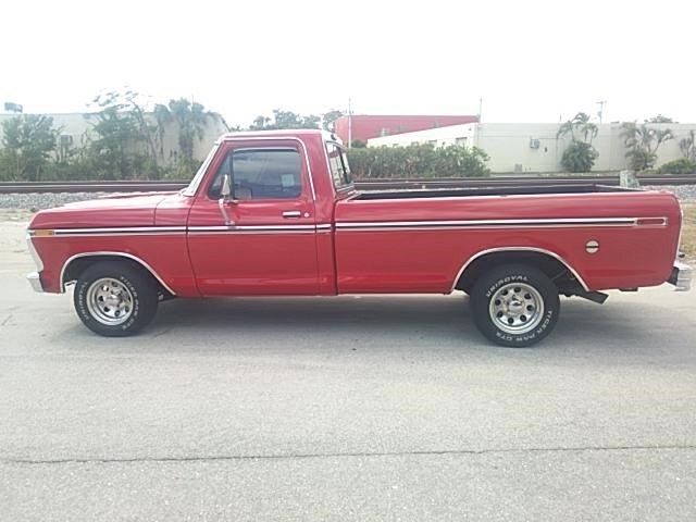 1973 Red Ford Ranger --