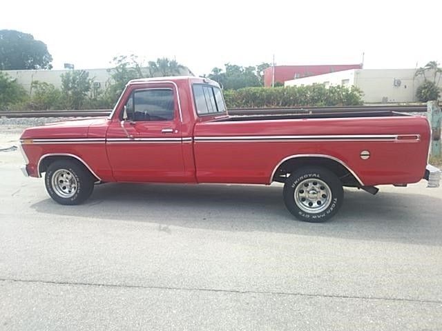 1973 Red Ford Ranger --