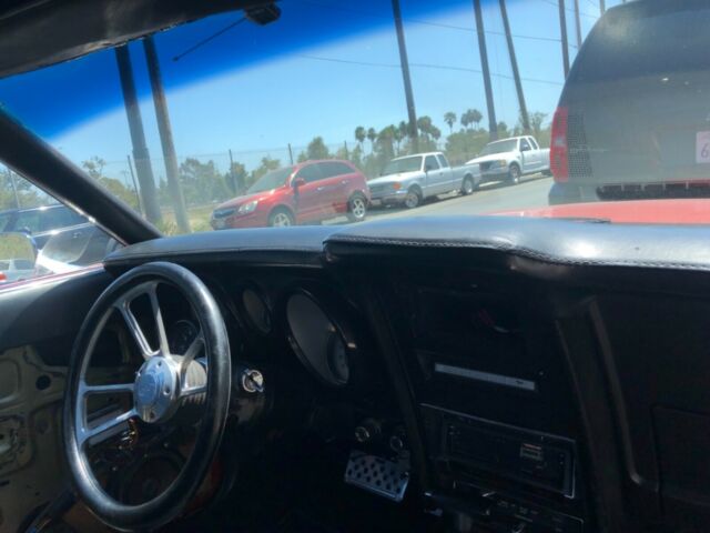 1973 Red Ford Mustang