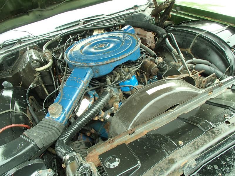 1973 Green Ford Thunderbird Coupe