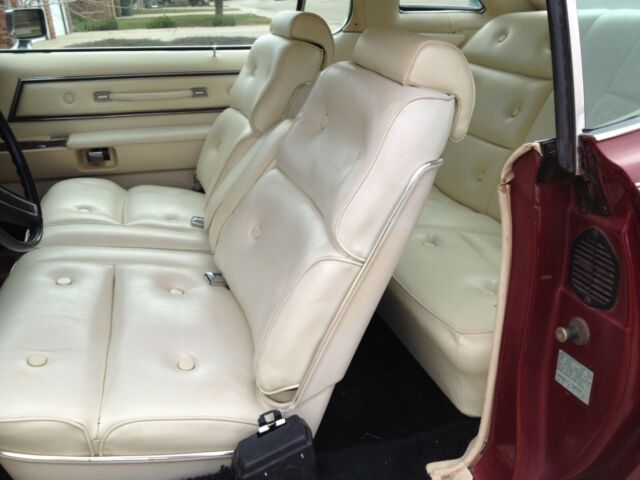 1973 Burgundy Ford Thunderbird Coupe