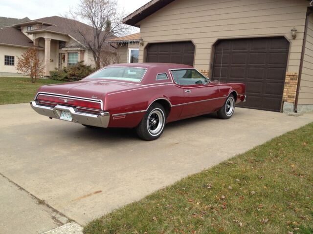 1973 Burgundy Ford Thunderbird Coupe