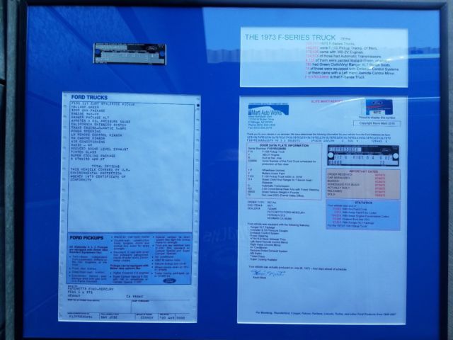 1973 Green Ford F-100