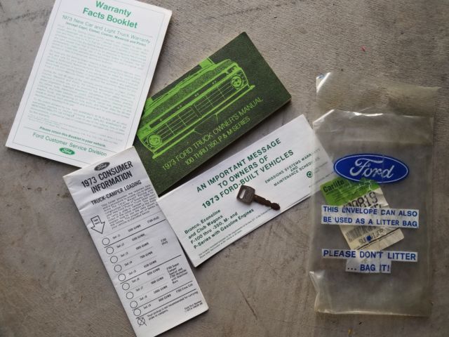 1973 Green Ford F-100