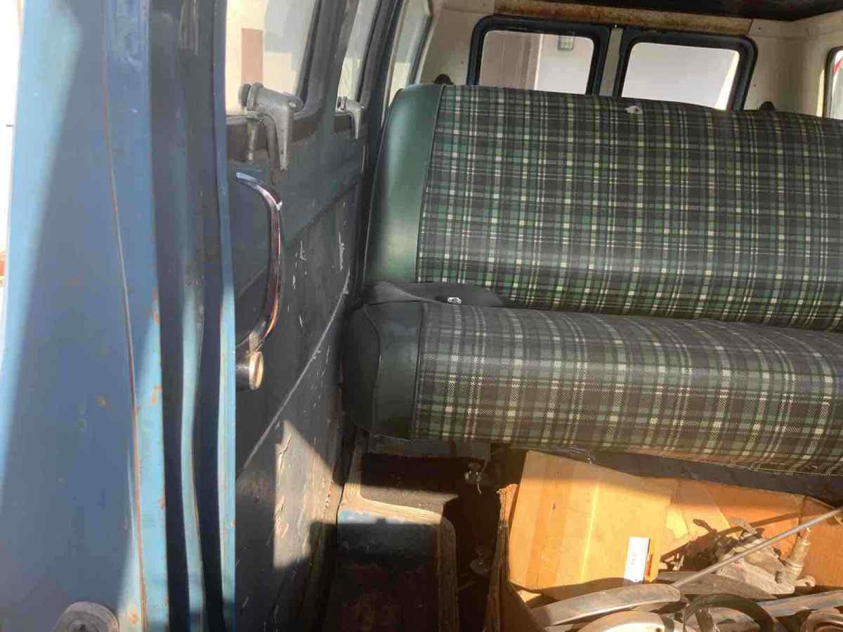 1973 Blue Ford Van Van