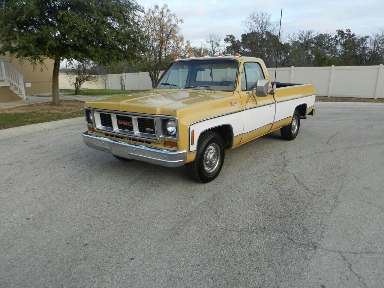 1973 Yellow GMC Sierra 1500 Standard Cab Pickup