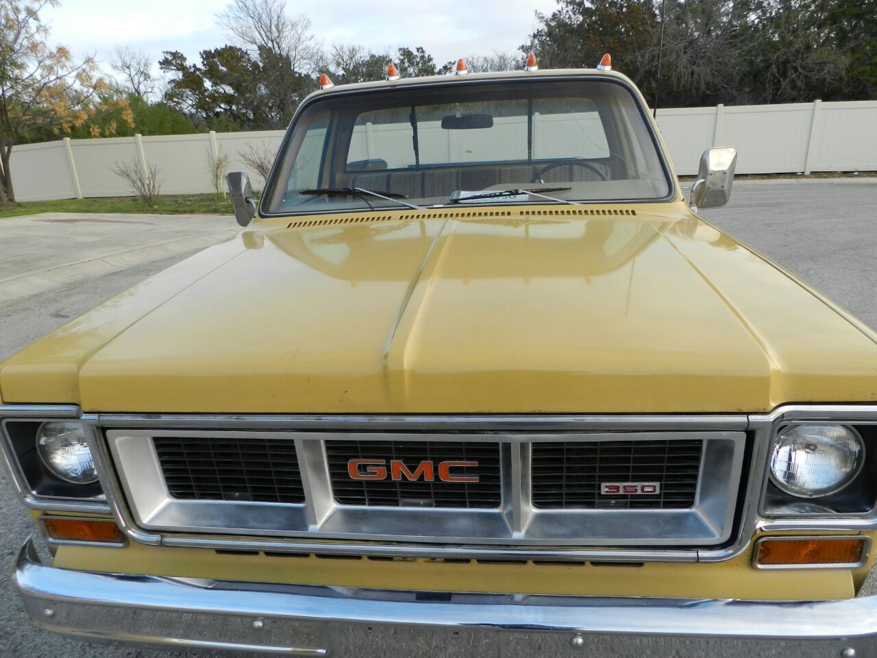 1973 Yellow GMC Sierra 1500 Standard Cab Pickup