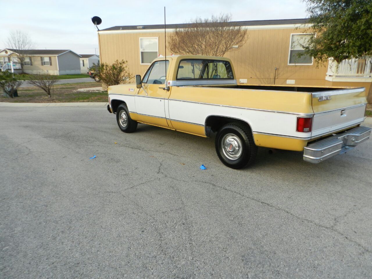 1973 Yellow GMC Sierra 1500 Standard Cab Pickup